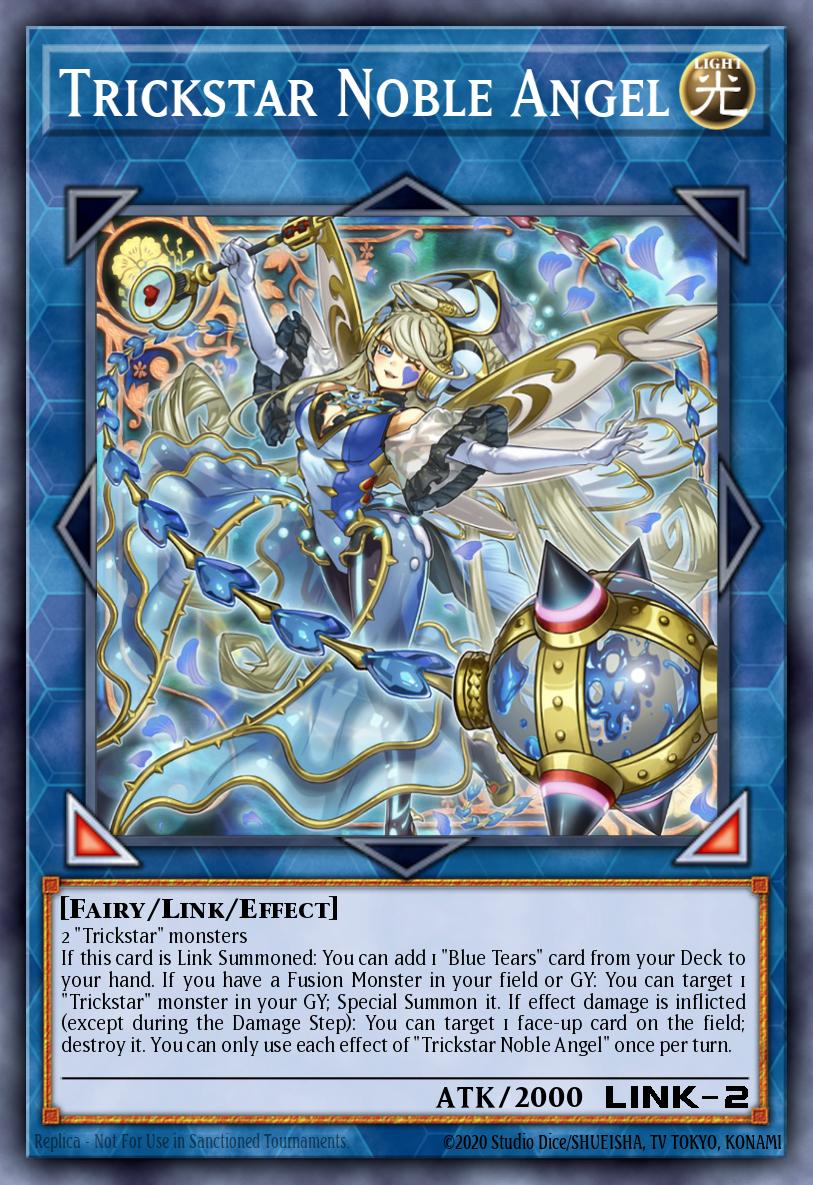 Trickstar Noble Angel Yu-Gi-Oh card