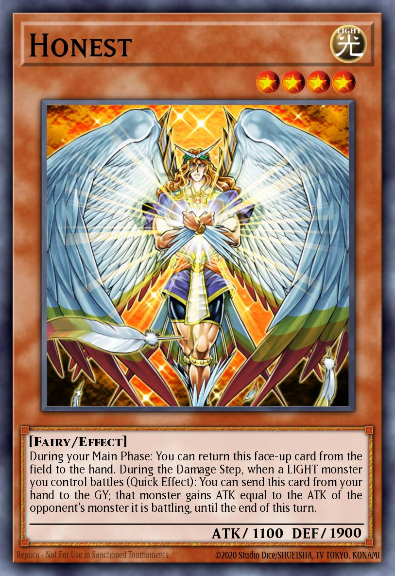 Honest Yu-Gi-Oh card