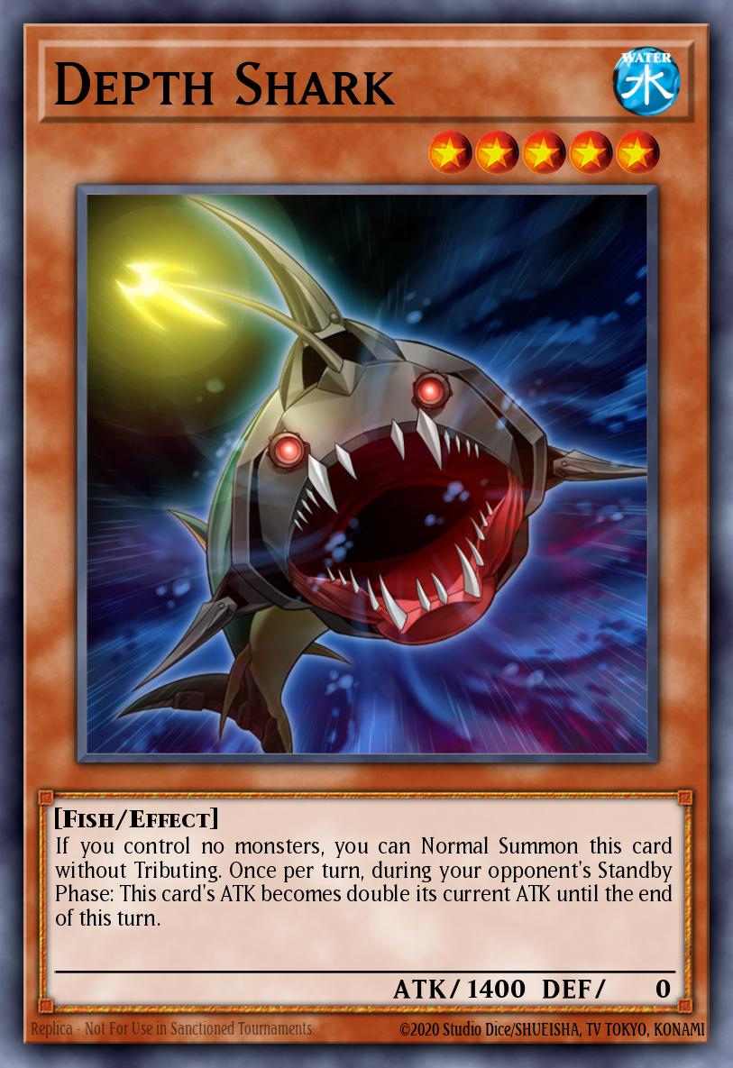 Depth Shark Yu-Gi-Oh card