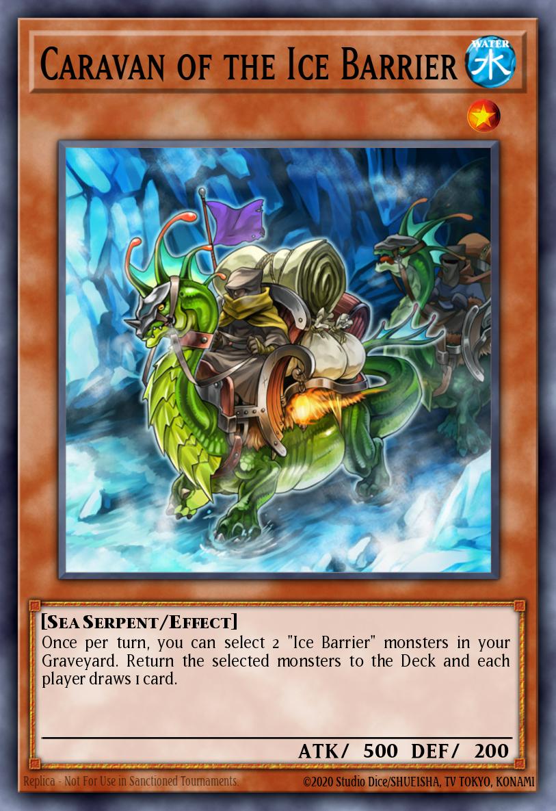 Caravan of the Ice Barrier Yu-Gi-Oh card