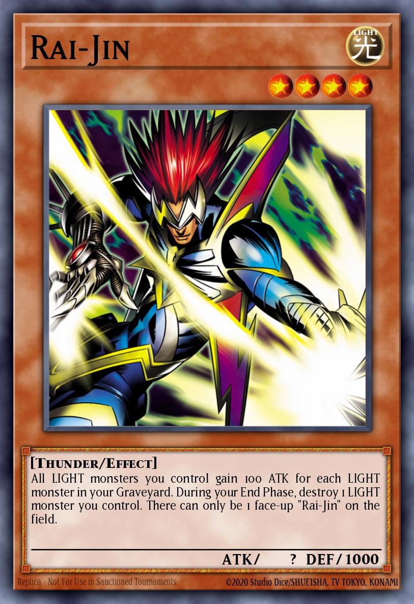 Rai-Jin Yu-Gi-Oh card
