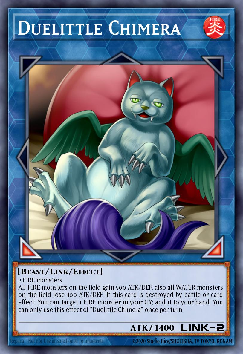 Duelittle Chimera Yu-Gi-Oh card