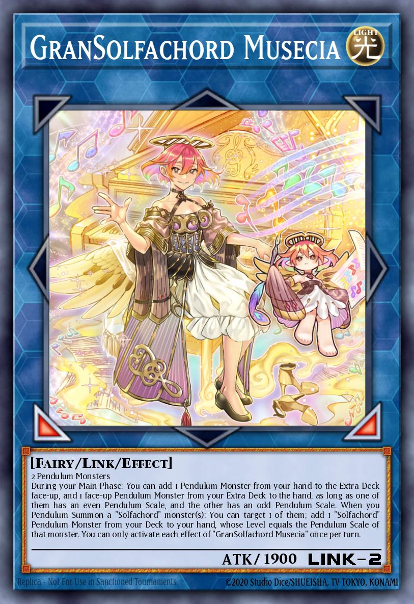 GranSolfachord Musecia Yu-Gi-Oh card