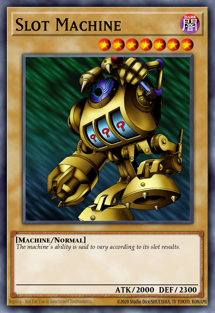 Slot Machine Yu-Gi-Oh card