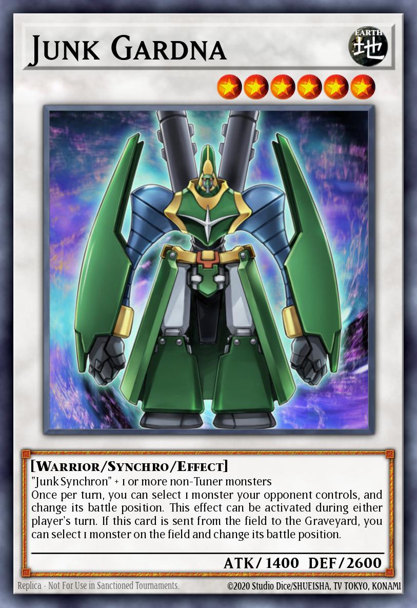 Junk Gardna Yu-Gi-Oh card