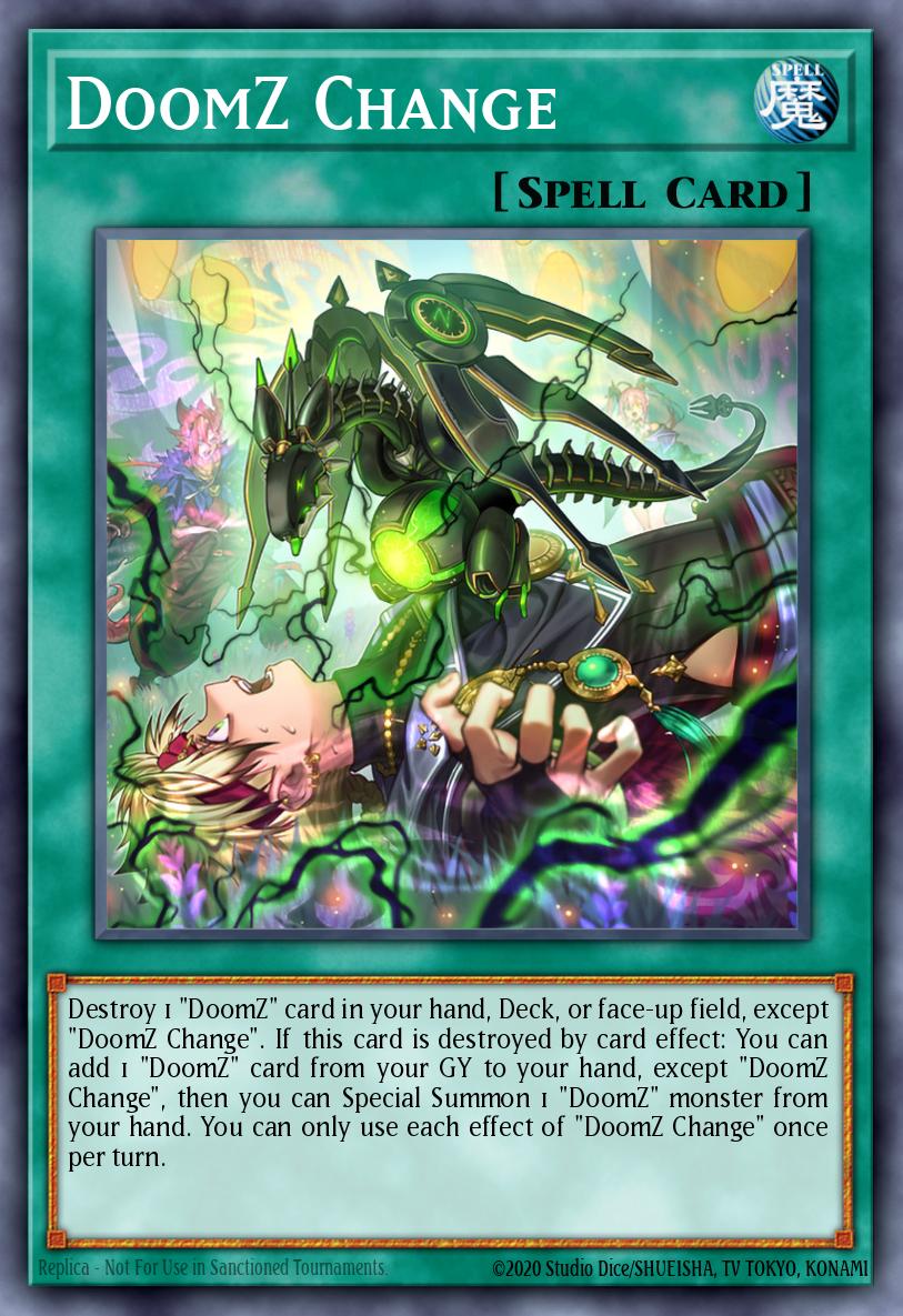 DoomZ Change Yu-Gi-Oh card