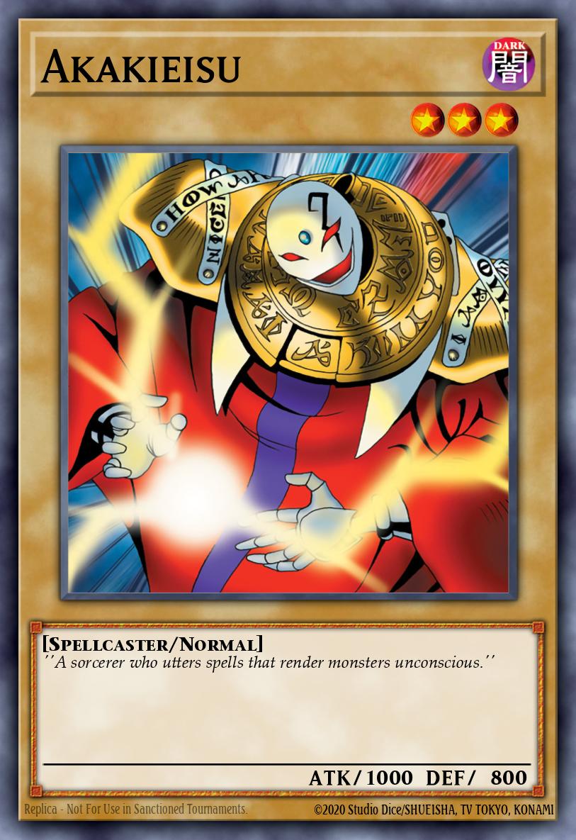 Akakieisu Yu-Gi-Oh card