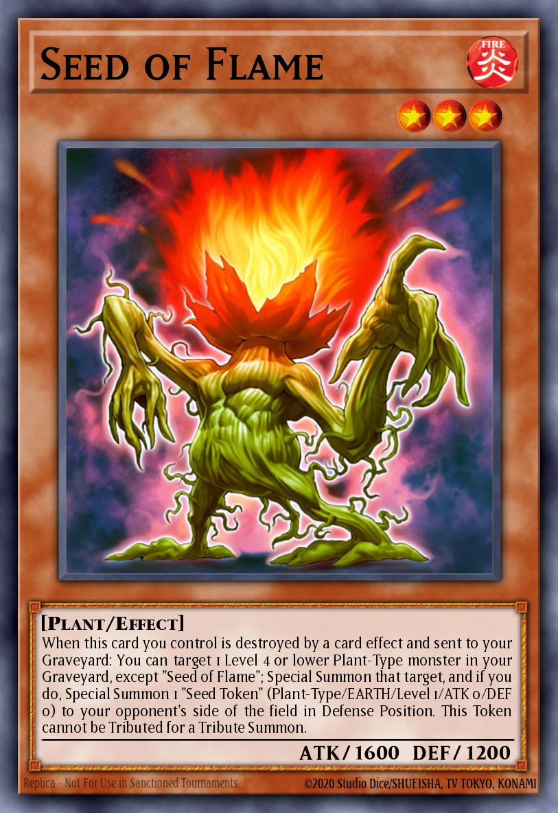 Seed of Flame Yu-Gi-Oh card