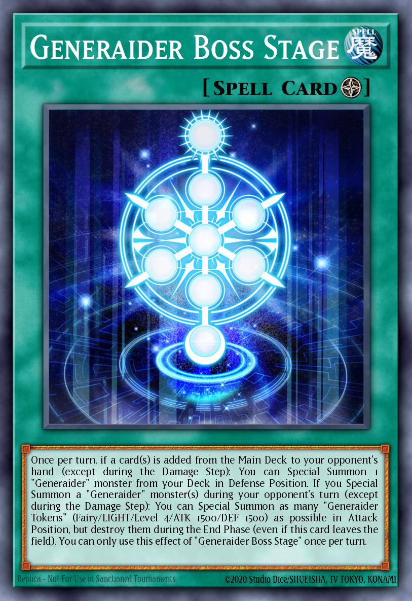 Generaider Boss Stage Yu-Gi-Oh card
