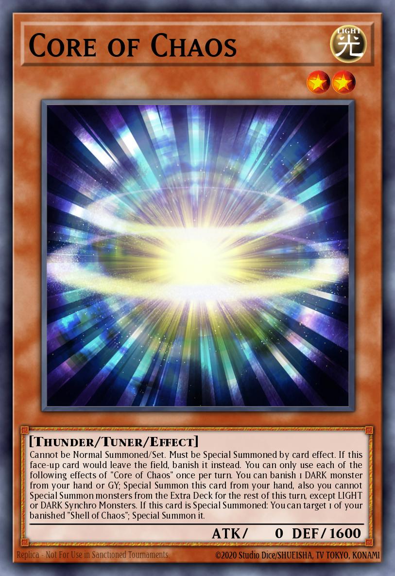 Core of Chaos Yu-Gi-Oh card