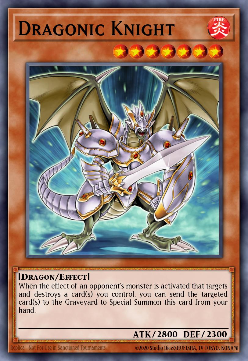 Dragonic Knight Yu-Gi-Oh card