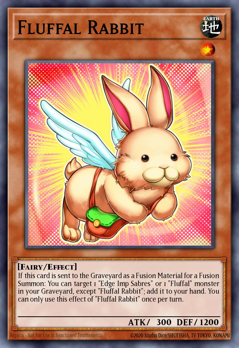 Fluffal Rabbit Yu-Gi-Oh card