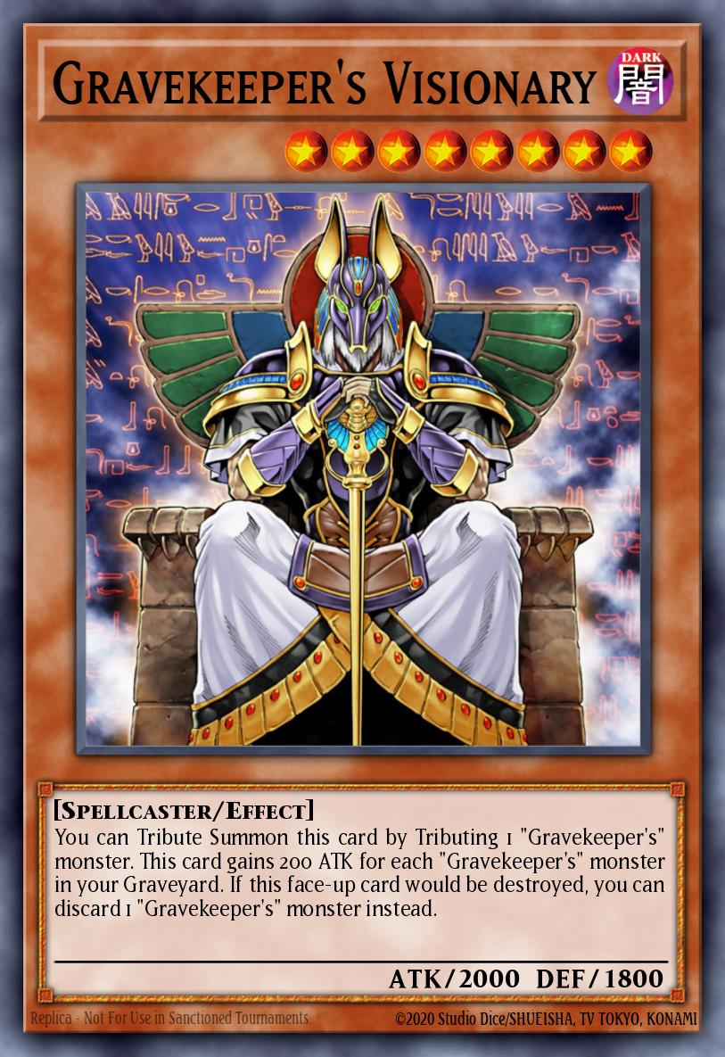 Gravekeeper's Visionary Yu-Gi-Oh card