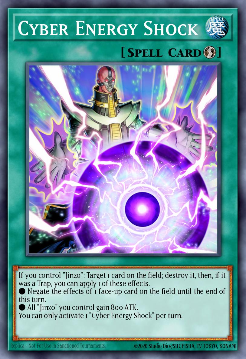 Cyber Energy Shock Yu-Gi-Oh card