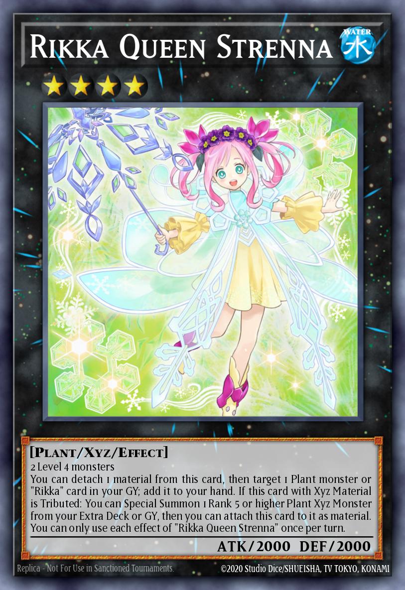 Rikka Queen Strenna Yu-Gi-Oh card