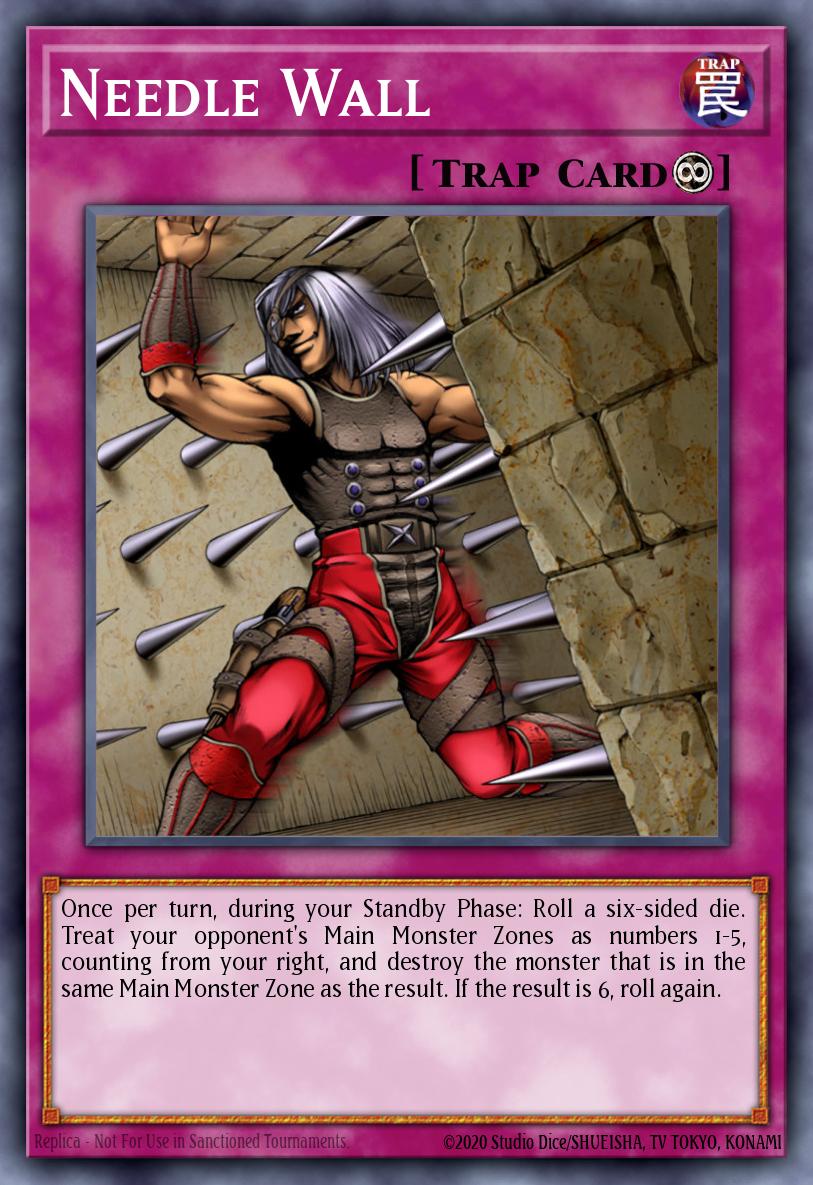 Needle Wall Yu-Gi-Oh card