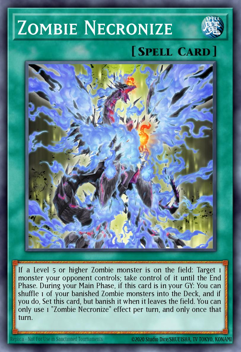 Zombie Necronize Yu-Gi-Oh card