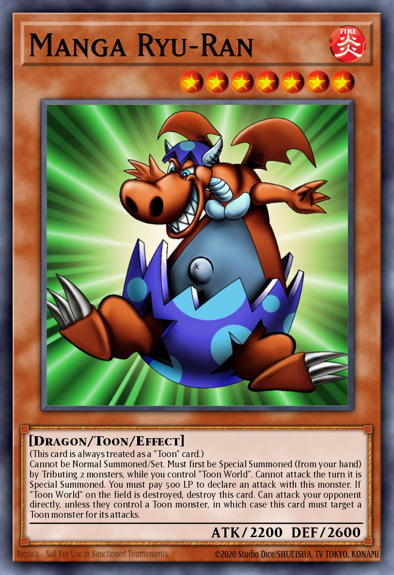 Manga Ryu-Ran Yu-Gi-Oh card