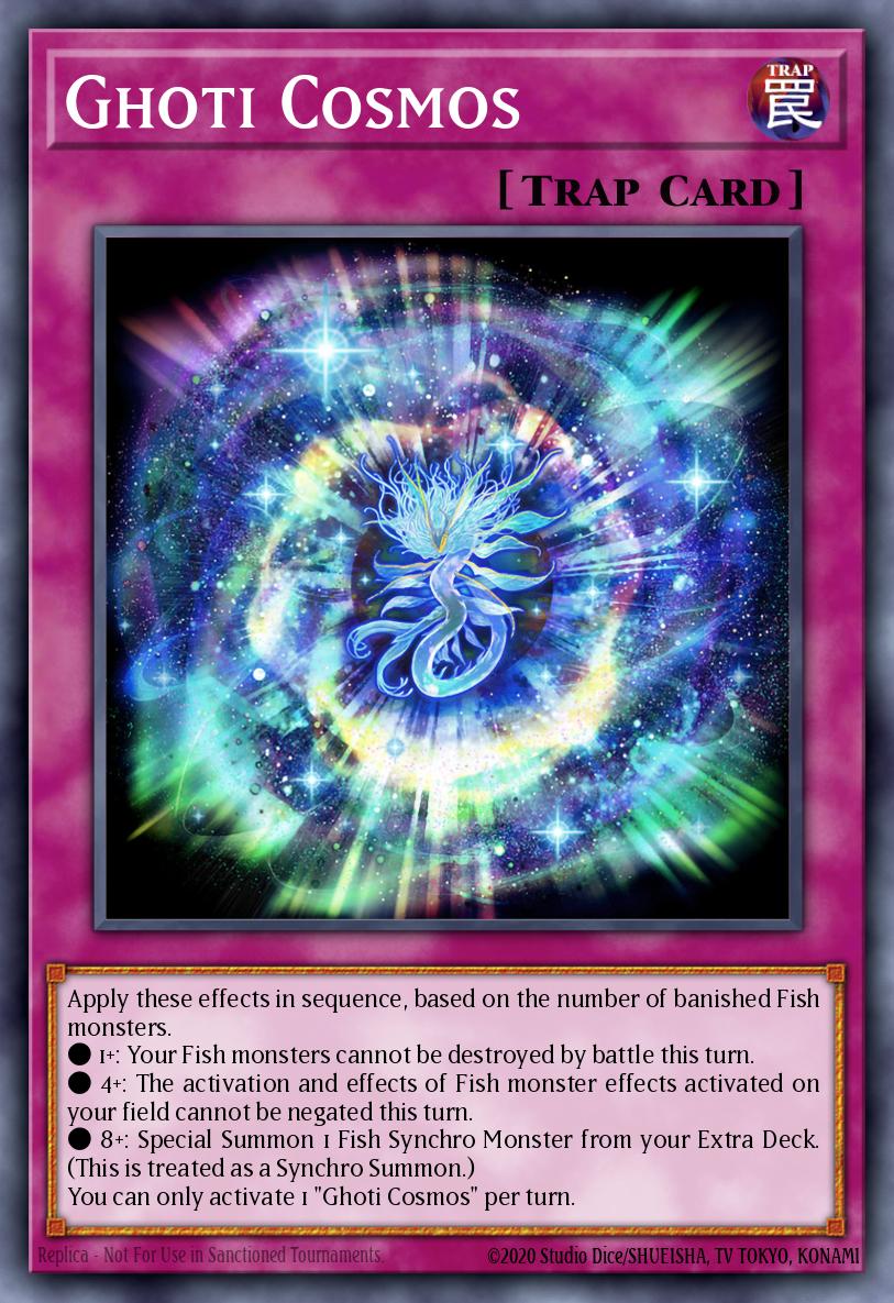 Ghoti Cosmos Yu-Gi-Oh card