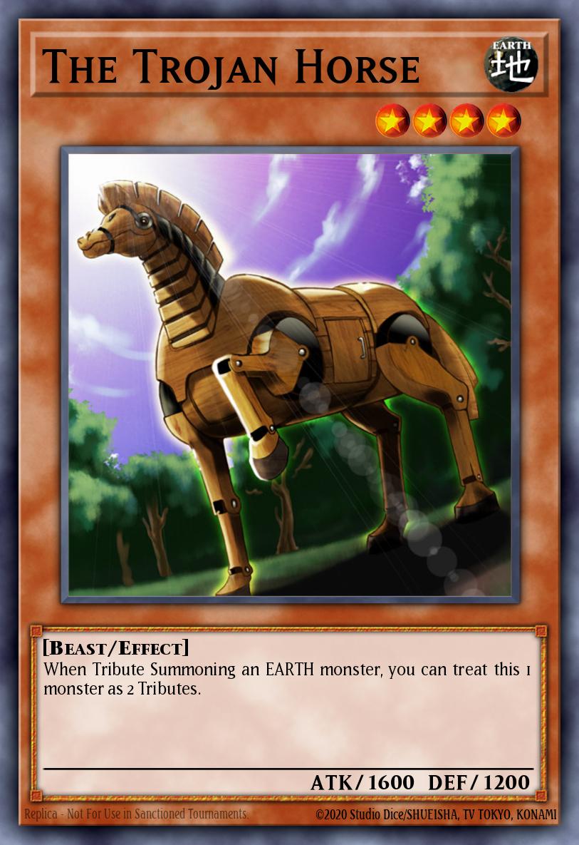 The Trojan Horse Yu-Gi-Oh card
