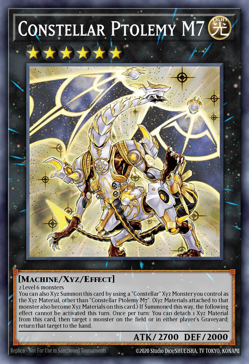 Constellar Ptolemy M7 Yu-Gi-Oh card