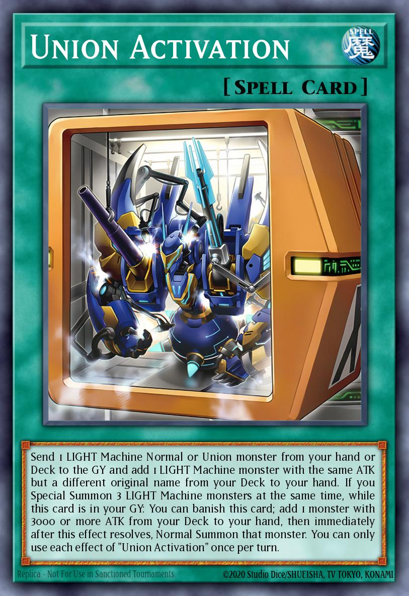 Union Activation Yu-Gi-Oh card
