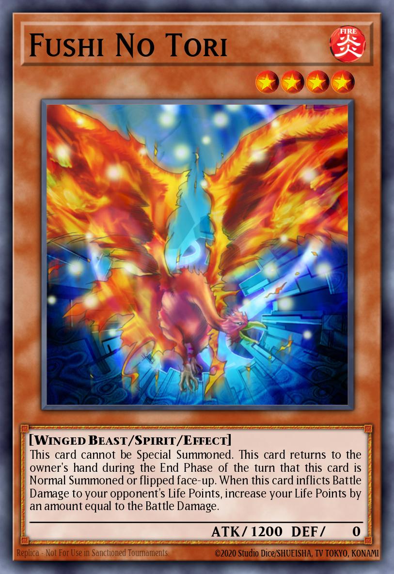 Fushi No Tori Yu-Gi-Oh card