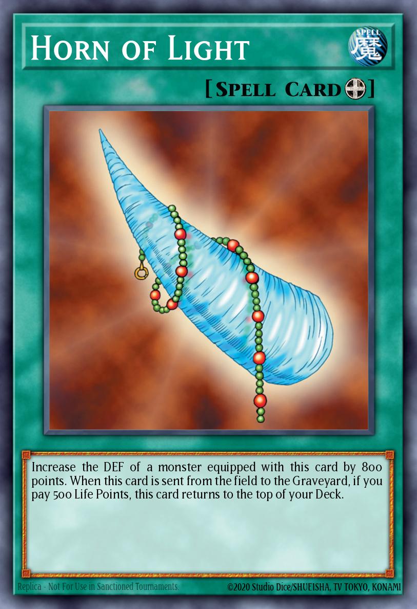 Horn of Light Yu-Gi-Oh card