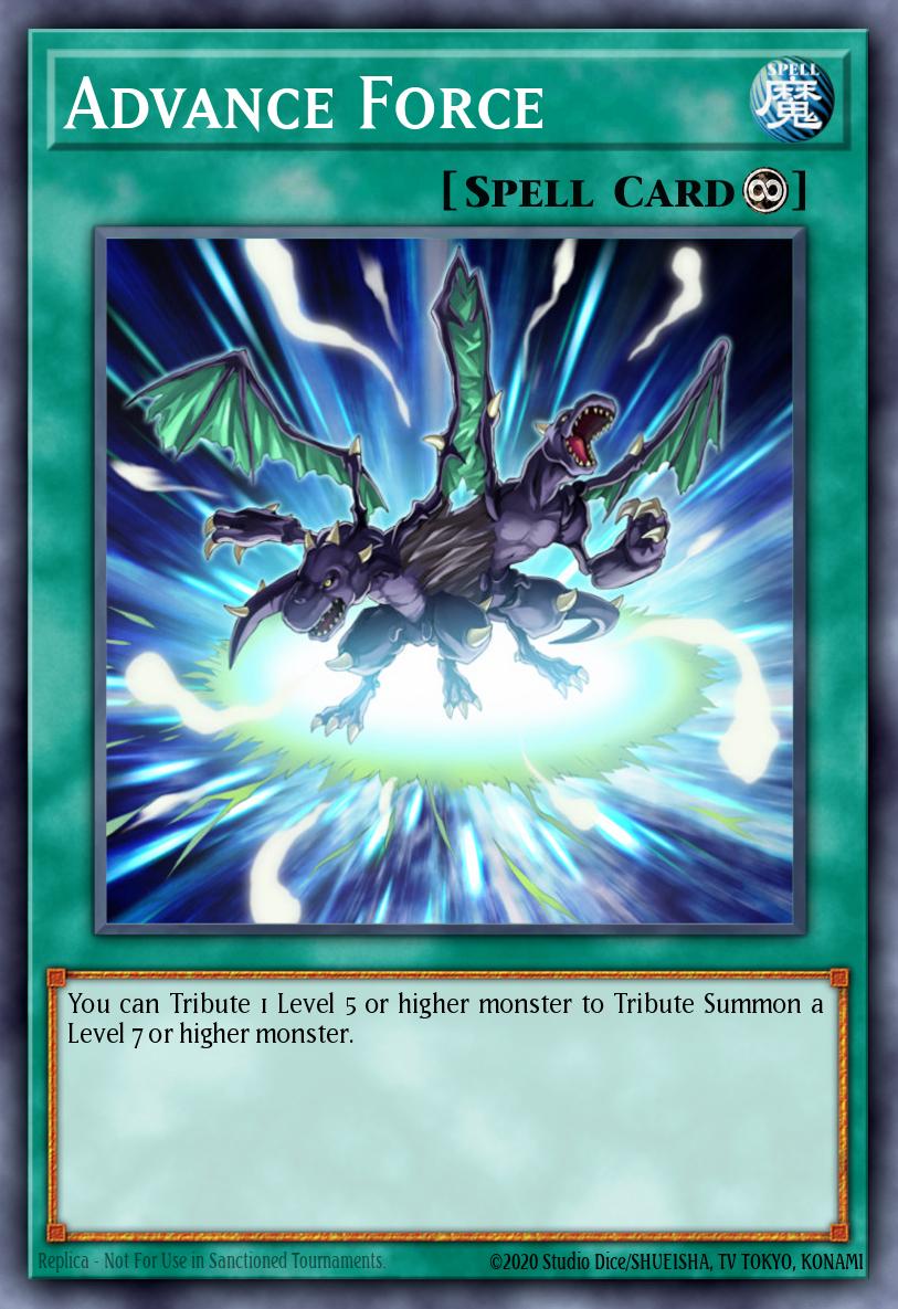 Advance Force Yu-Gi-Oh card