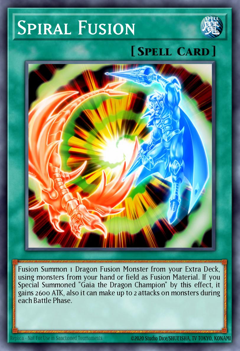 Spiral Fusion Yu-Gi-Oh card