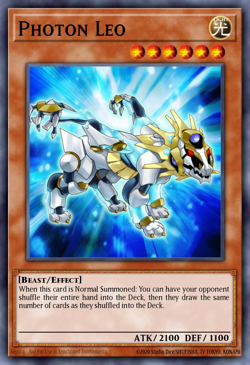 Photon Leo Yu-Gi-Oh card