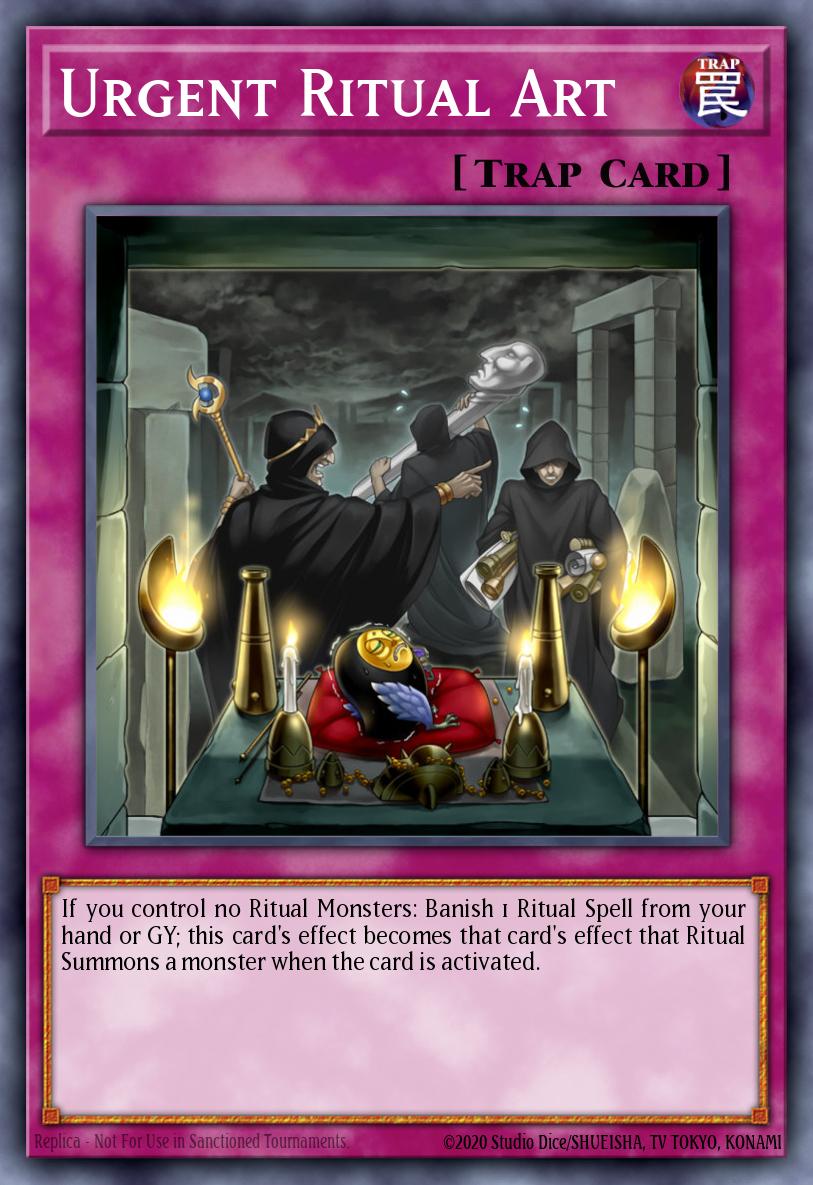 Urgent Ritual Art Yu-Gi-Oh card