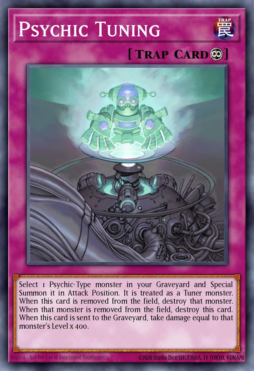 Psychic Tuning Yu-Gi-Oh card