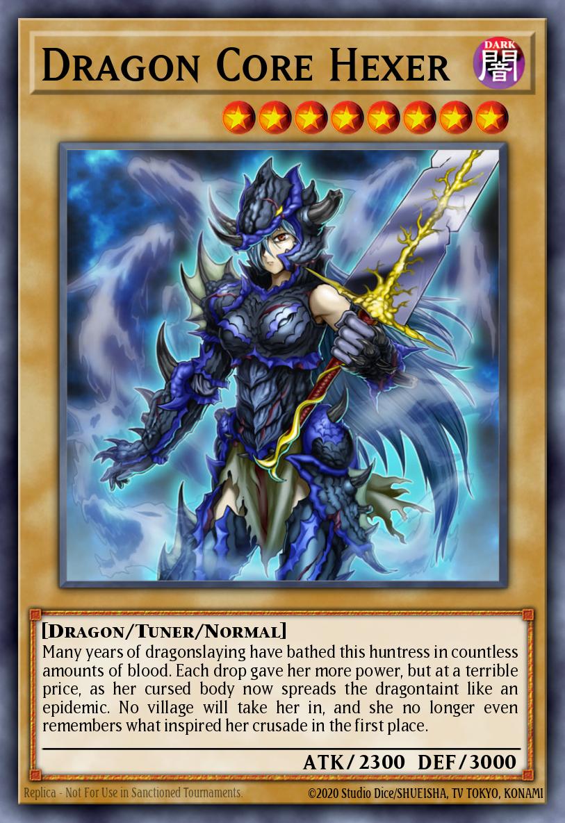 Dragon Core Hexer Yu-Gi-Oh card