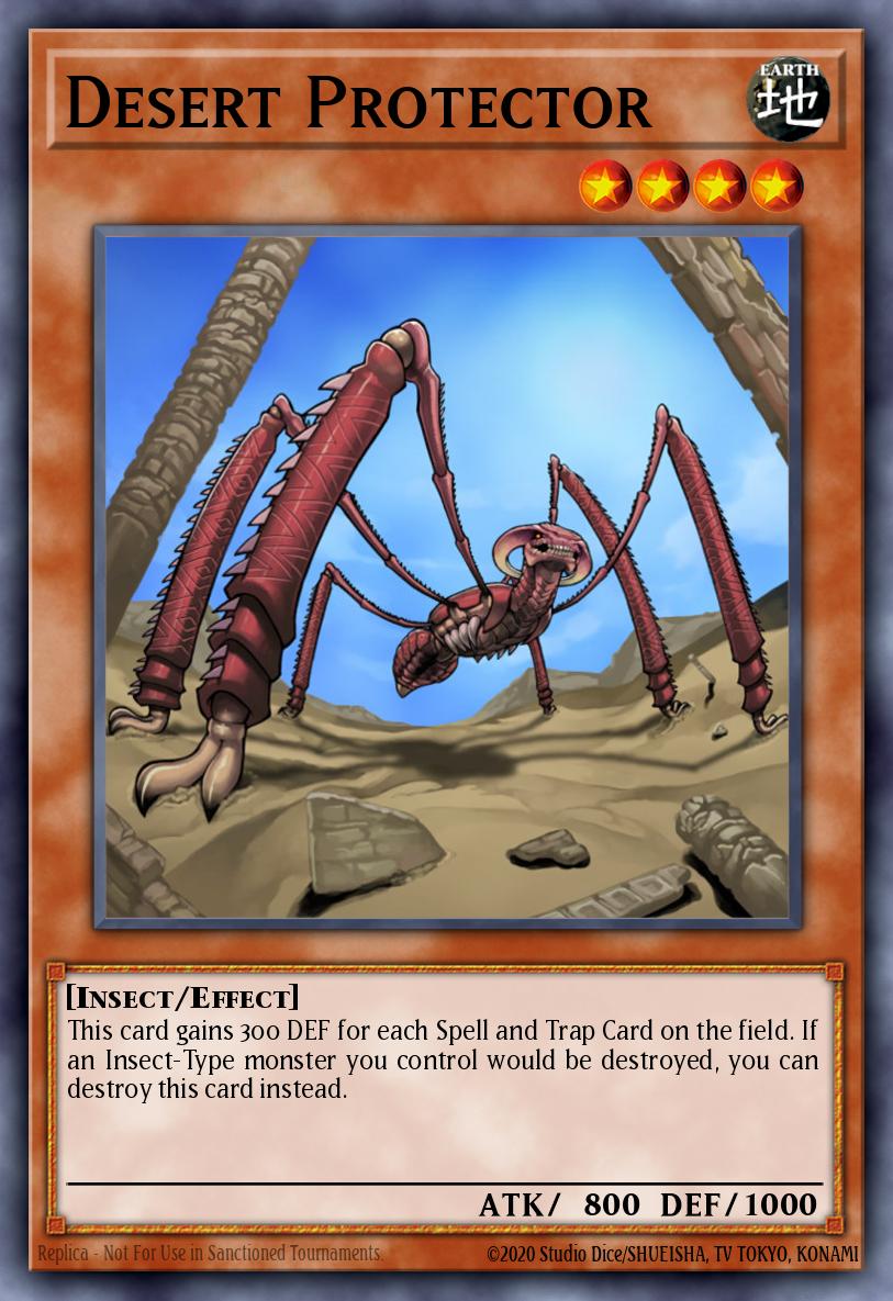 Desert Protector Yu-Gi-Oh card