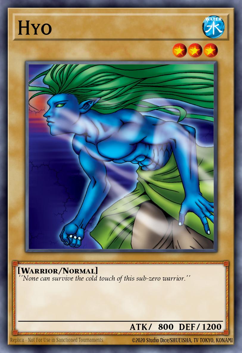 Hyo Yu-Gi-Oh card