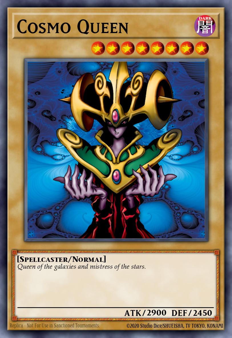 Cosmo Queen Yu-Gi-Oh card