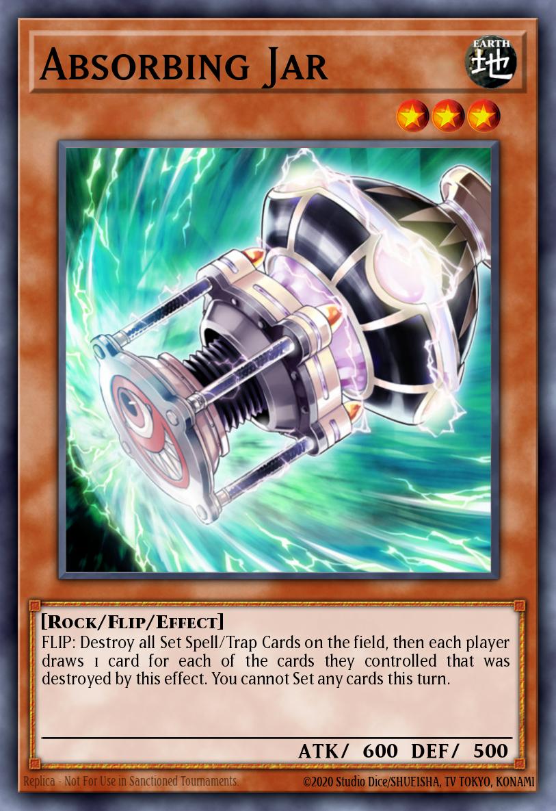 Absorbing Jar Yu-Gi-Oh card