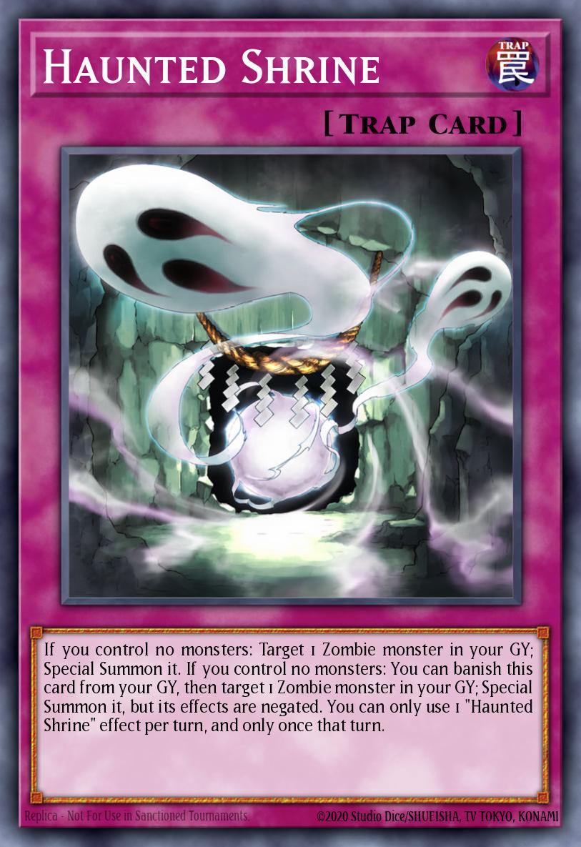 Haunted Shrine Yu-Gi-Oh card