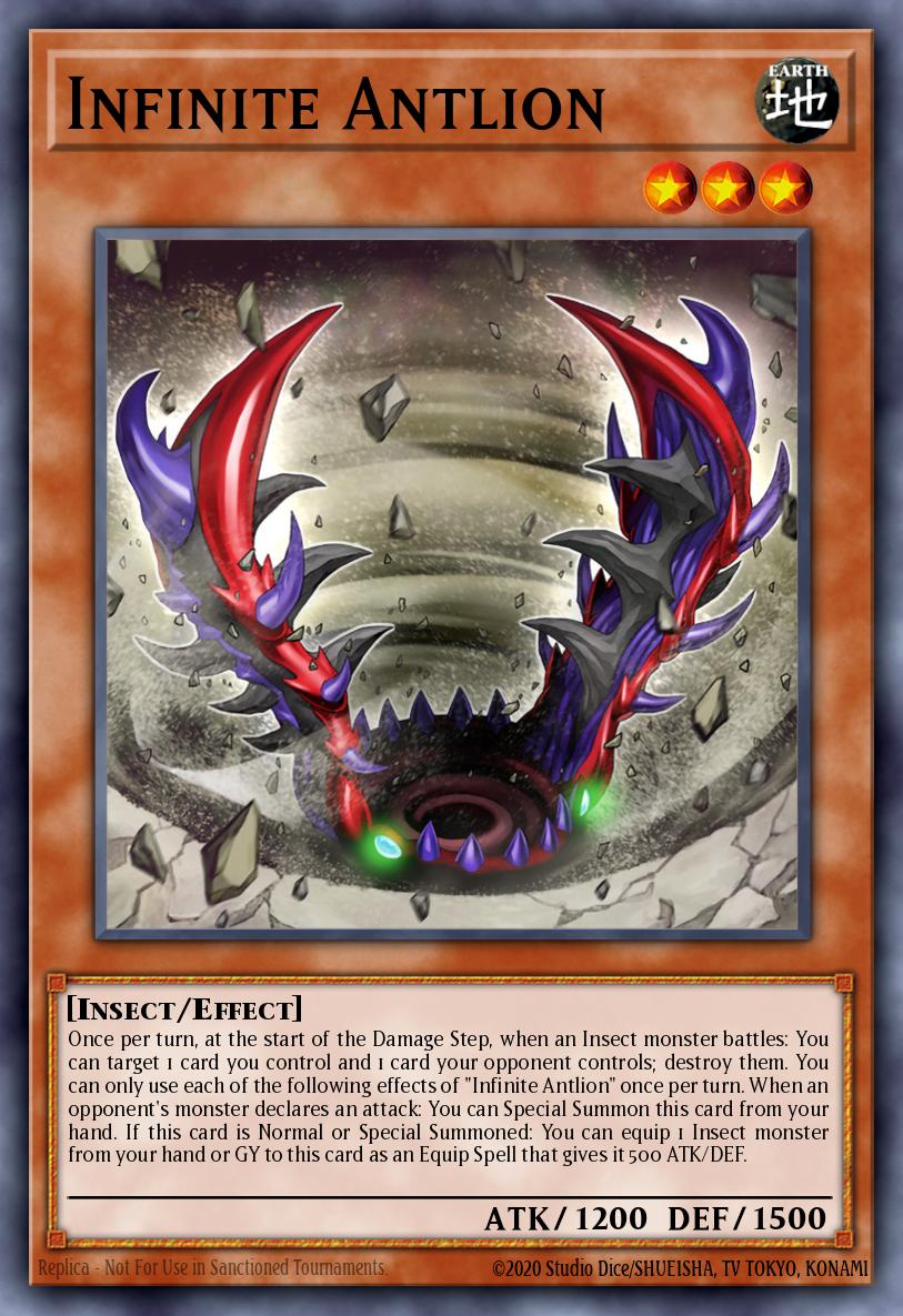 Infinite Antlion Yu-Gi-Oh card