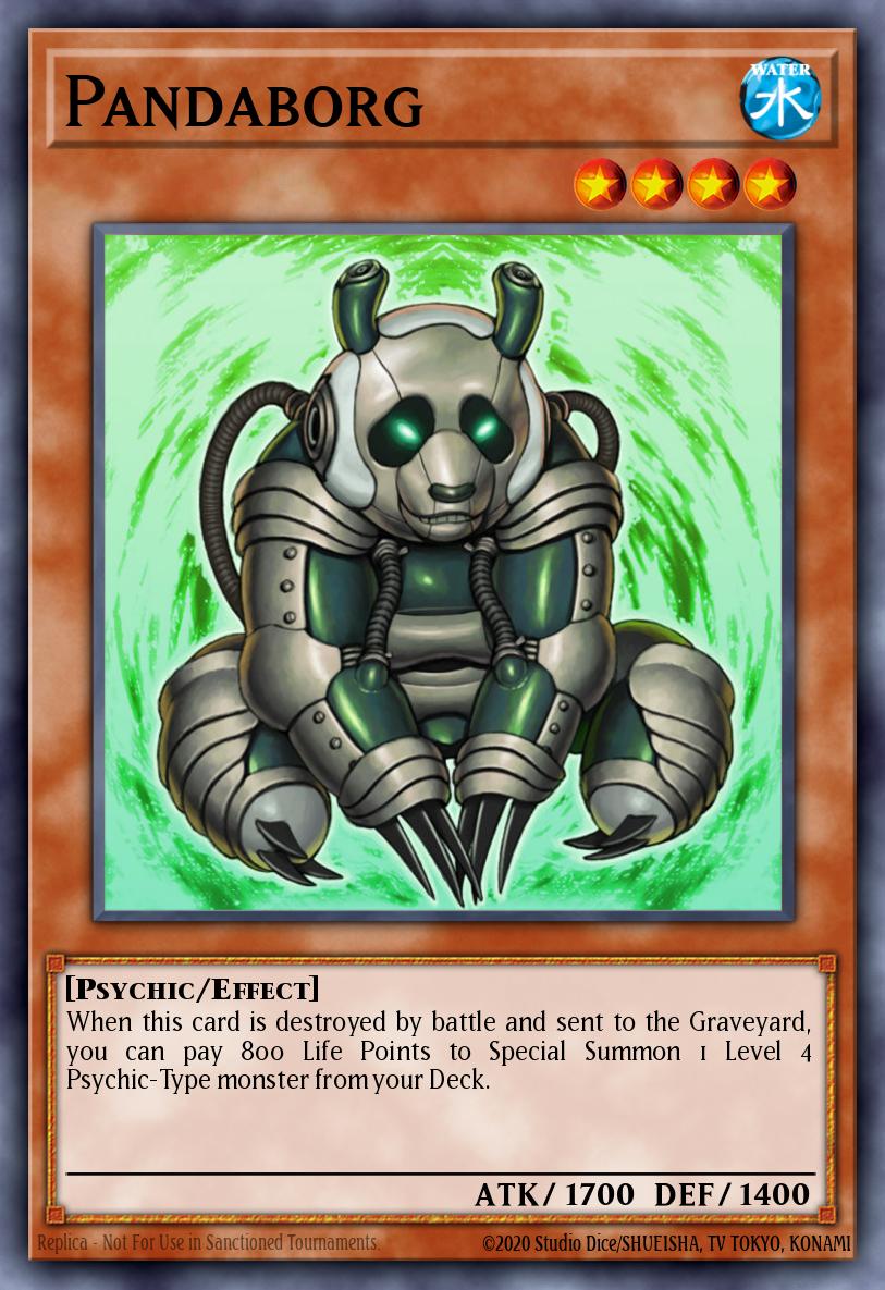 Pandaborg Yu-Gi-Oh card