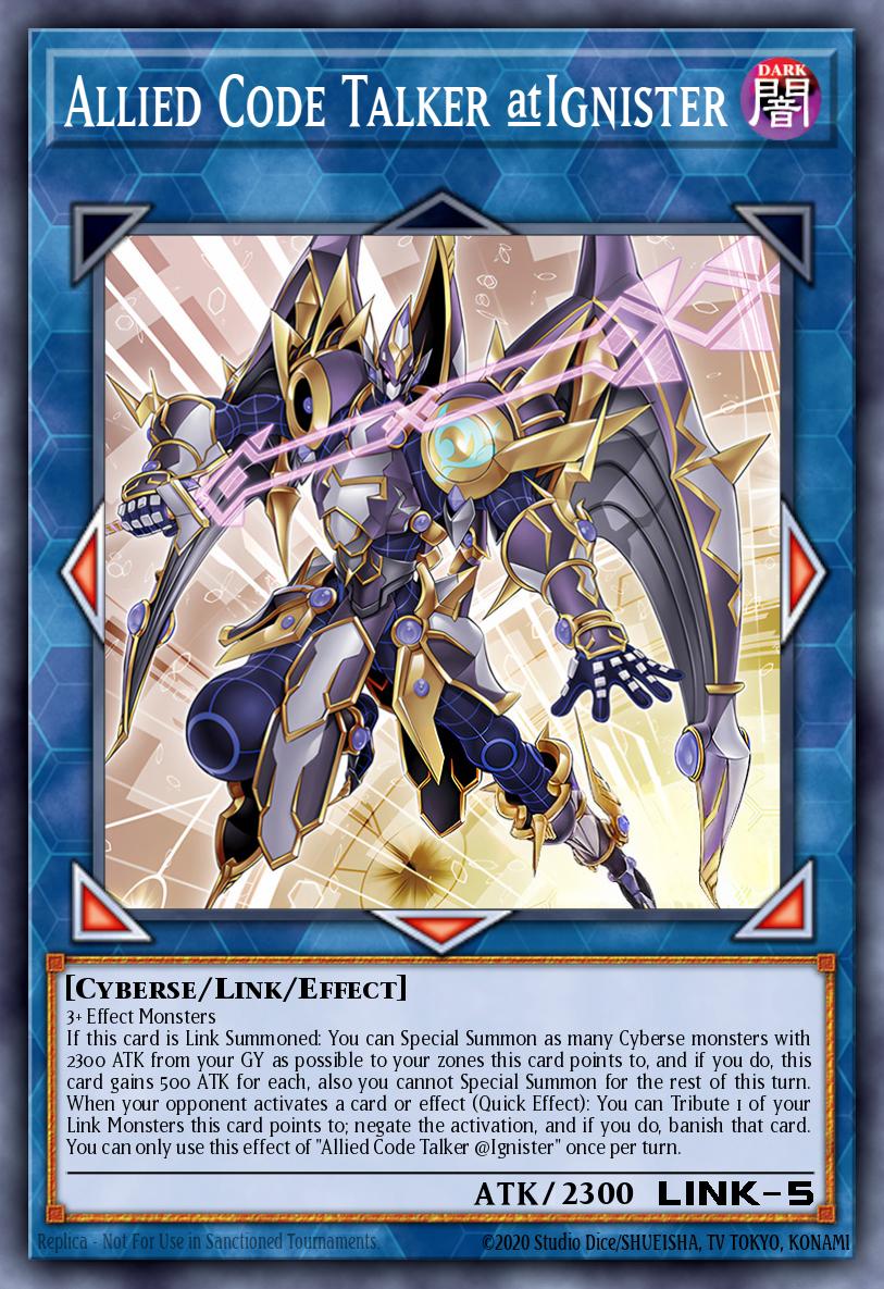 Allied Code Talker @Ignister Yu-Gi-Oh card