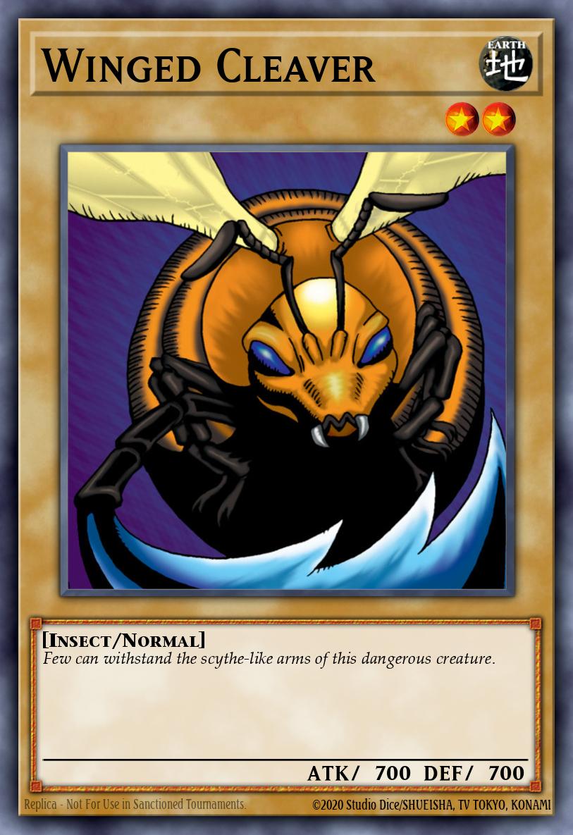 Winged Cleaver Yu-Gi-Oh card