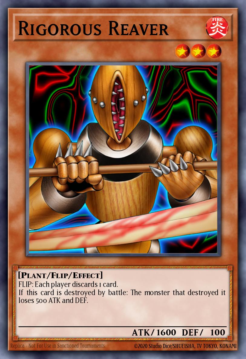 Rigorous Reaver Yu-Gi-Oh card
