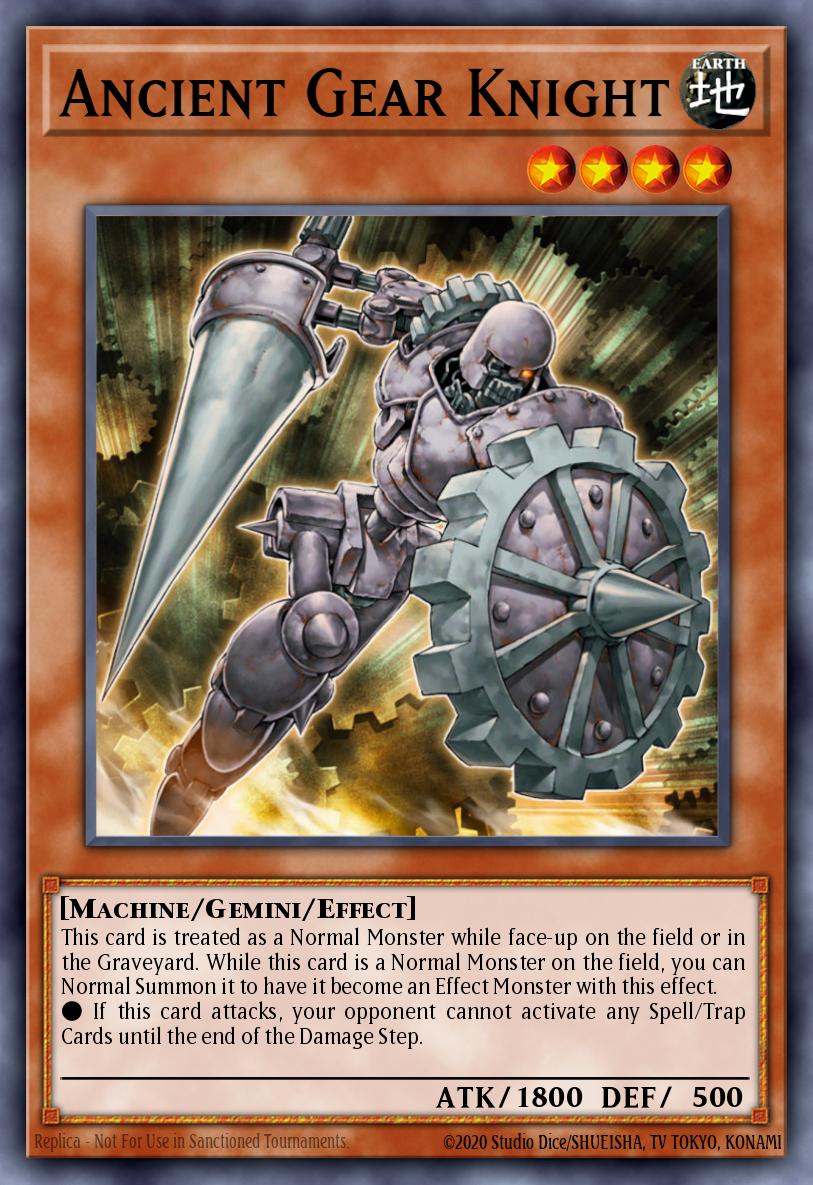 Ancient Gear Knight Yu-Gi-Oh card