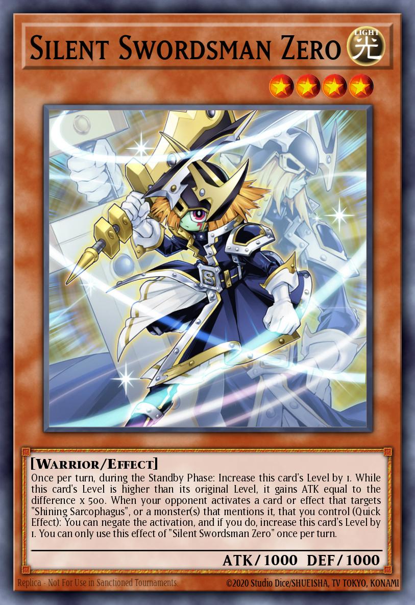 Silent Swordsman Zero Yu-Gi-Oh card