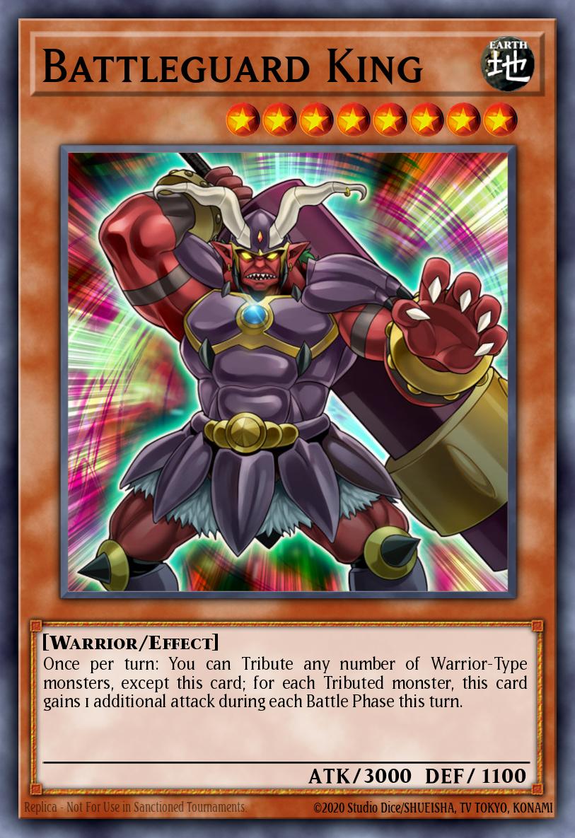 Battleguard King Yu-Gi-Oh card