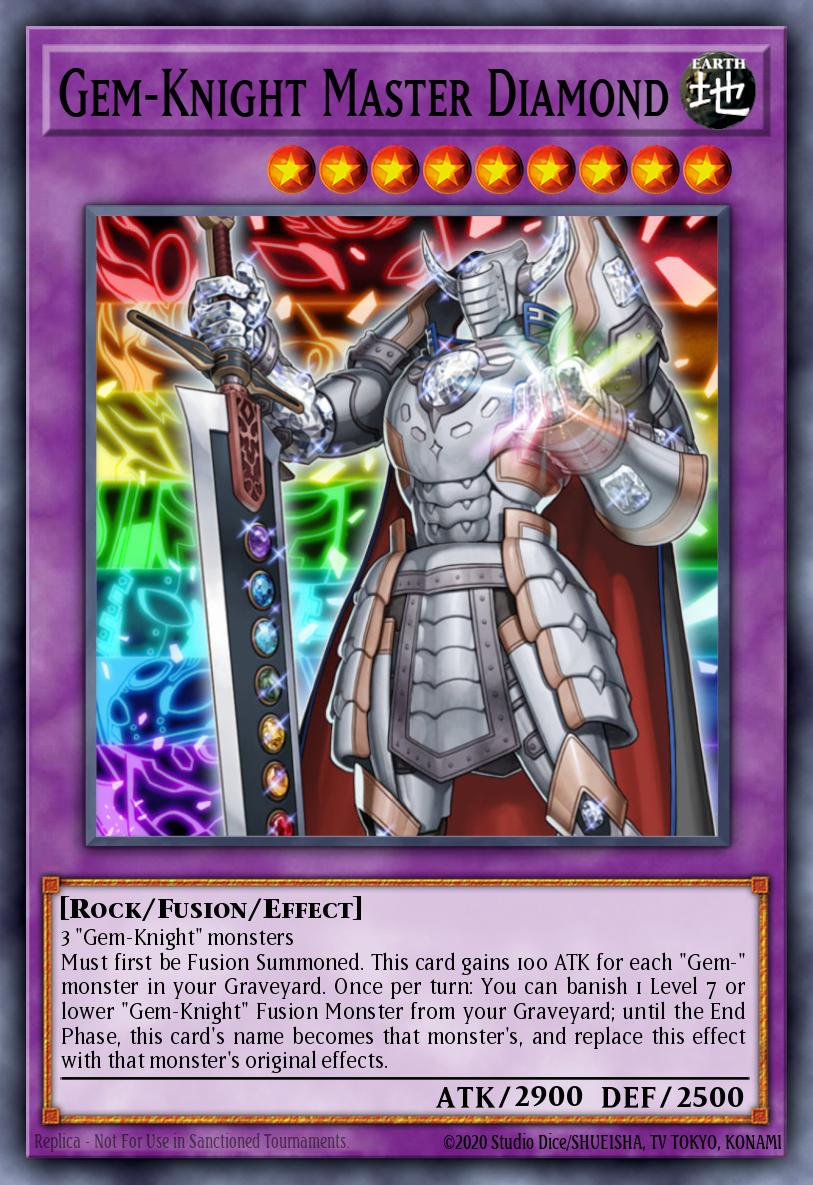 Gem-Knight Master Diamond Yu-Gi-Oh card