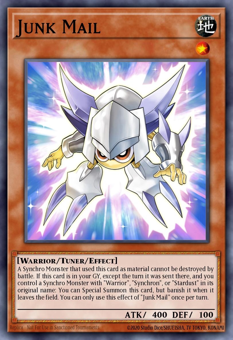 Junk Mail Yu-Gi-Oh card