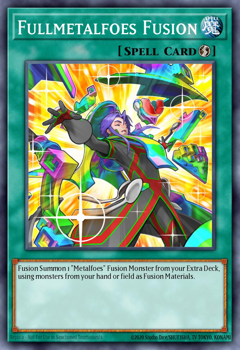 Fullmetalfoes Fusion Yu-Gi-Oh card
